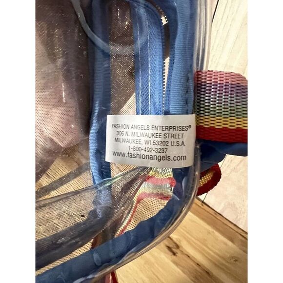 Fashion Angels Clear Sparkly Belt Bag Rainbow - Picture 5 of 7